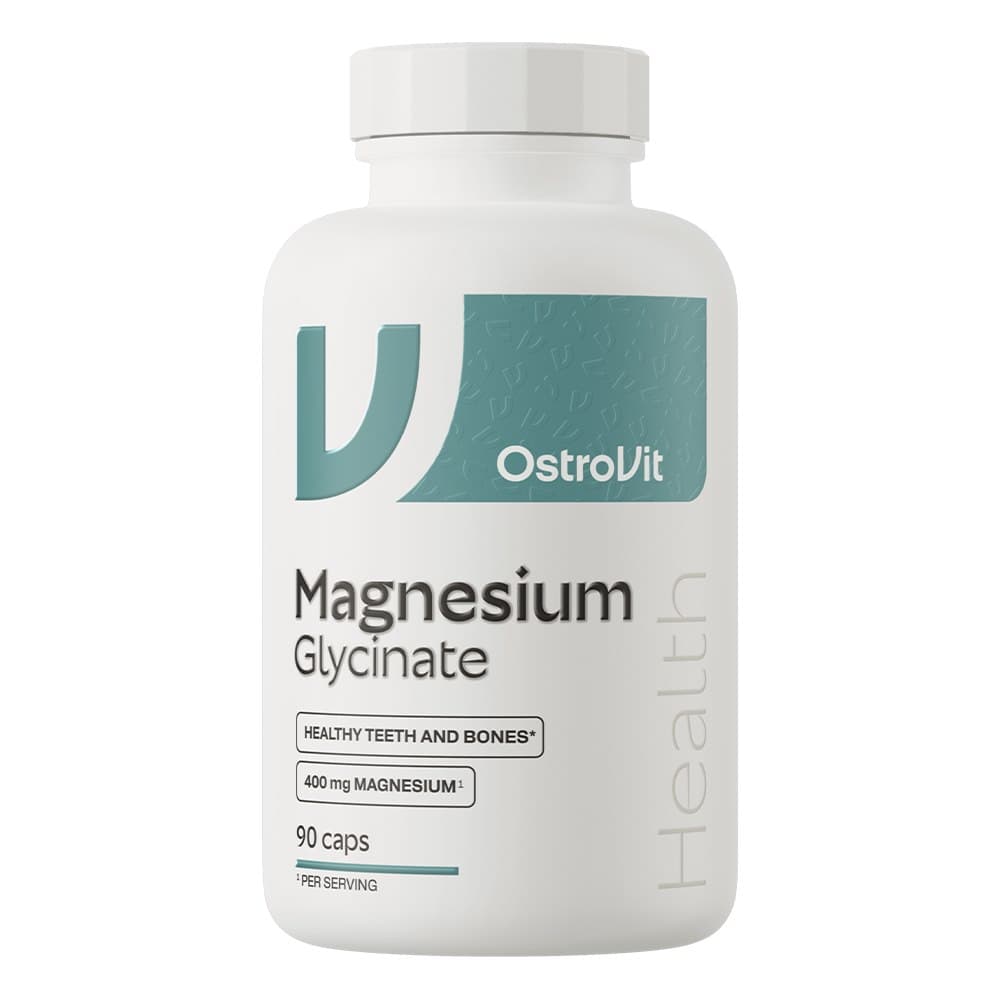 Magnesiumglycinaat - 90 Capsules – OstroVit verpakking