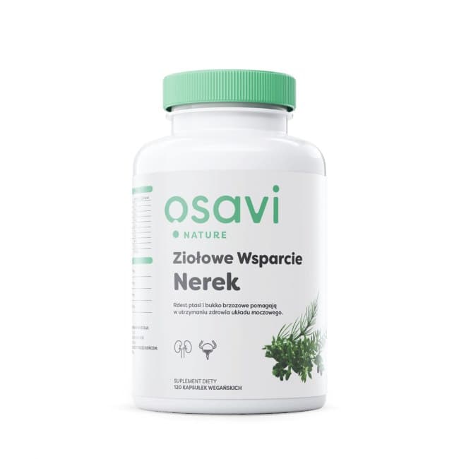 Osavi Advanced - Herbal Kidney Support - 120 kapslar – Osavi Nature förpackning
