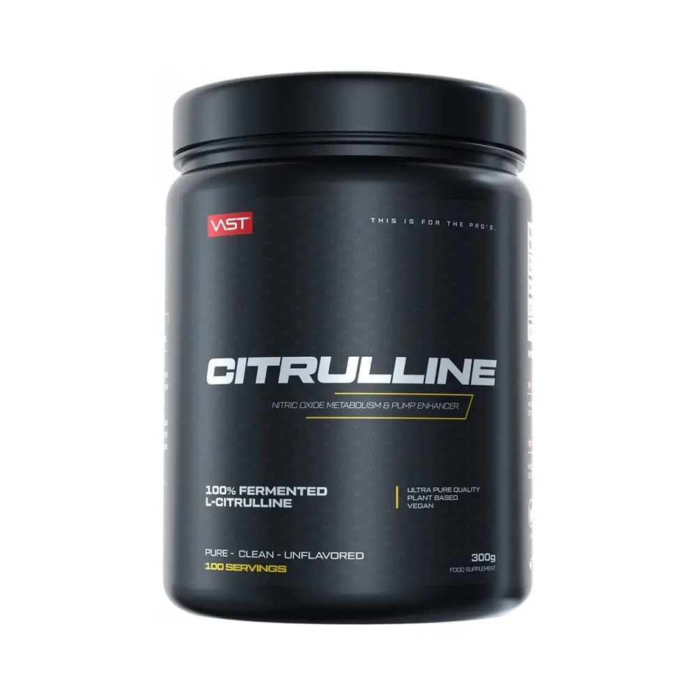 VAST Citrulline Unflavoured – Ren L-citrullin – VAST förpackning