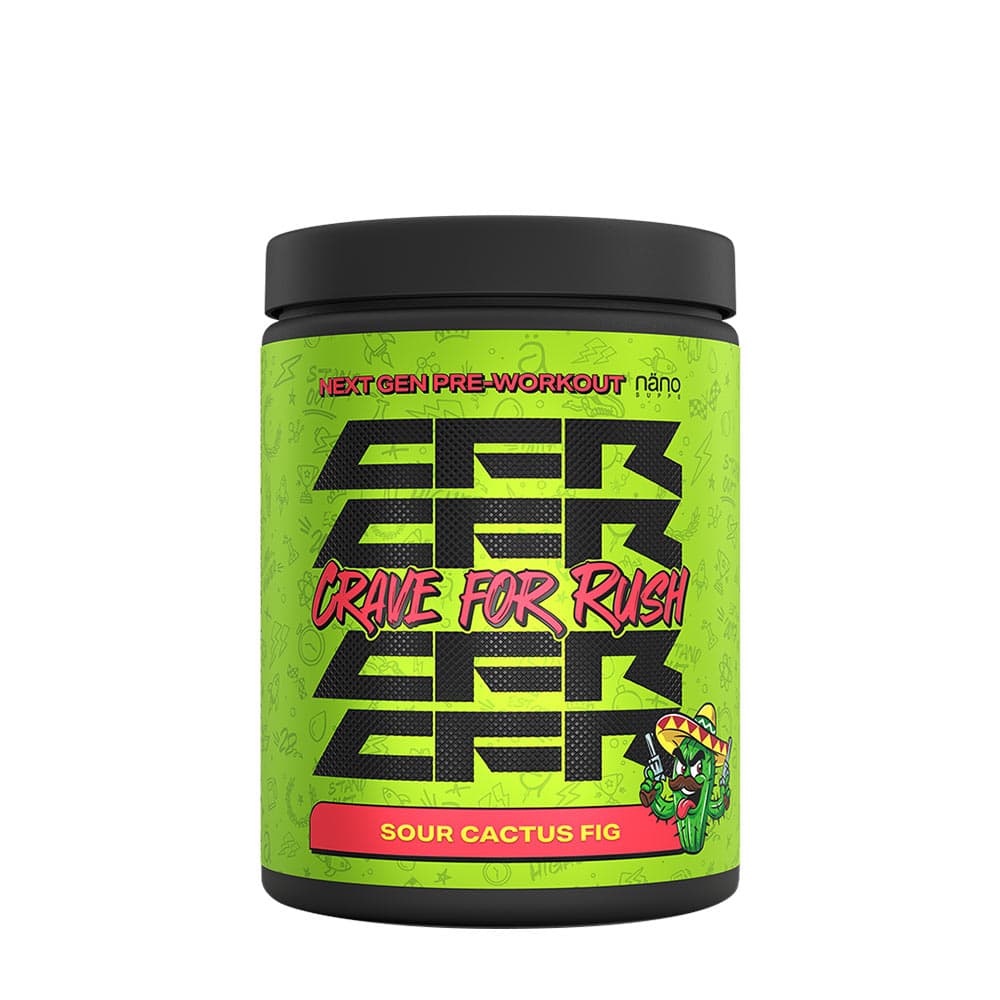 Nanosupps Crave For Rush 300 g en polvo – Nanosupps empaque