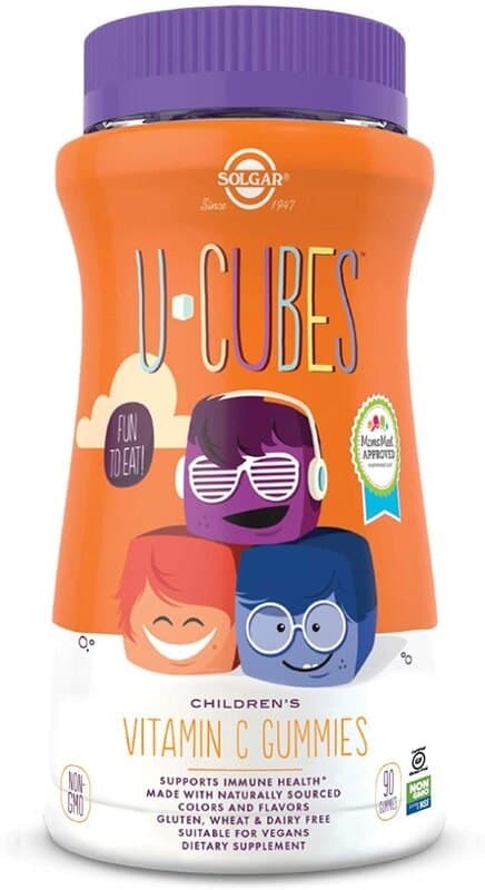 Solgar U-Cubes Children's Vitamin C 45 mg - 90 Gummies – Solgar förpackning