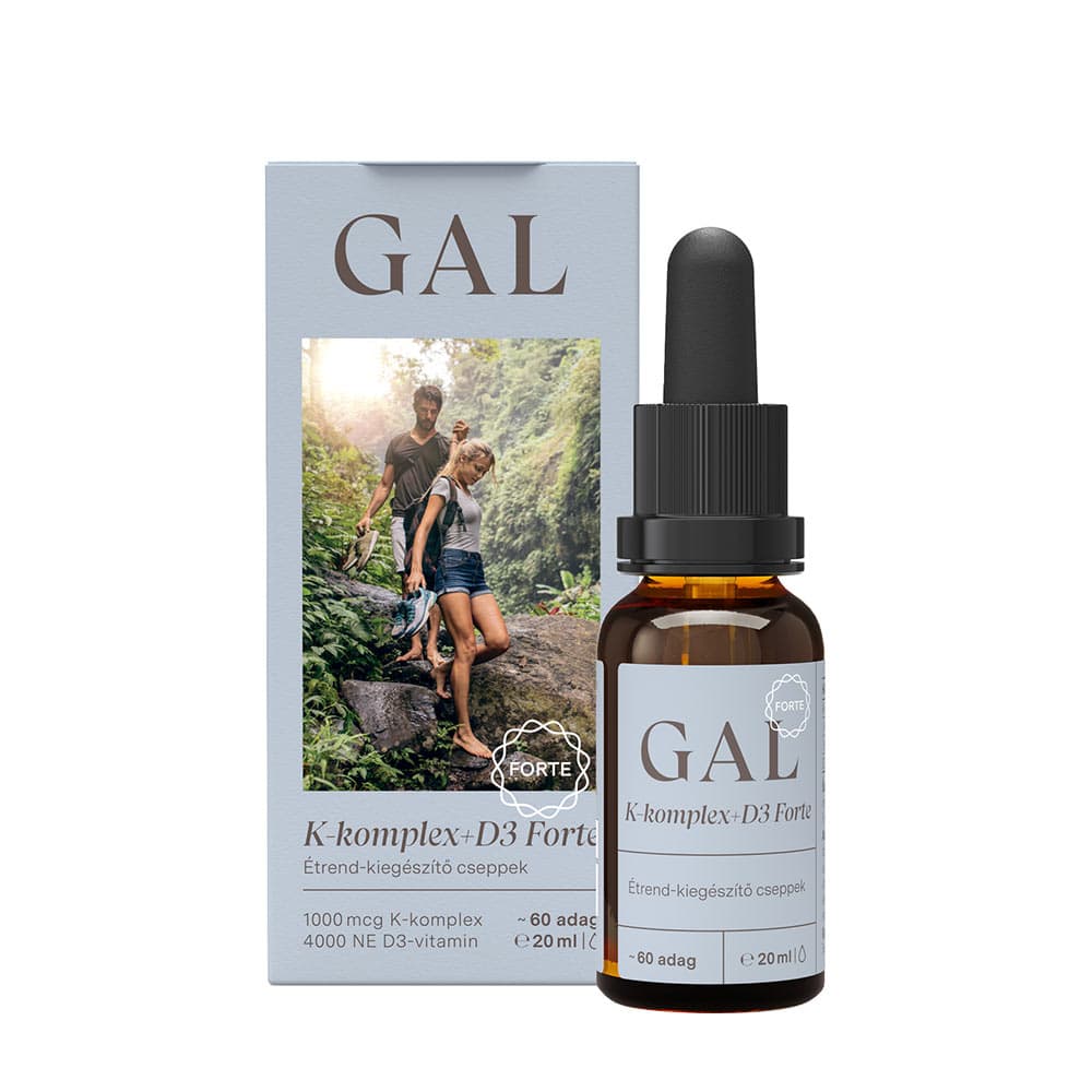 Gal - K-Complex + D3 Forte - 20ml – GAL förpackning