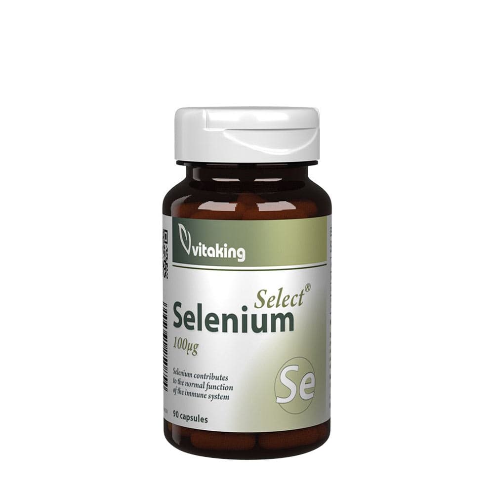 Vitaking Selenium Select 200 mikrogram - 90 kapslar – Vitaking förpackning