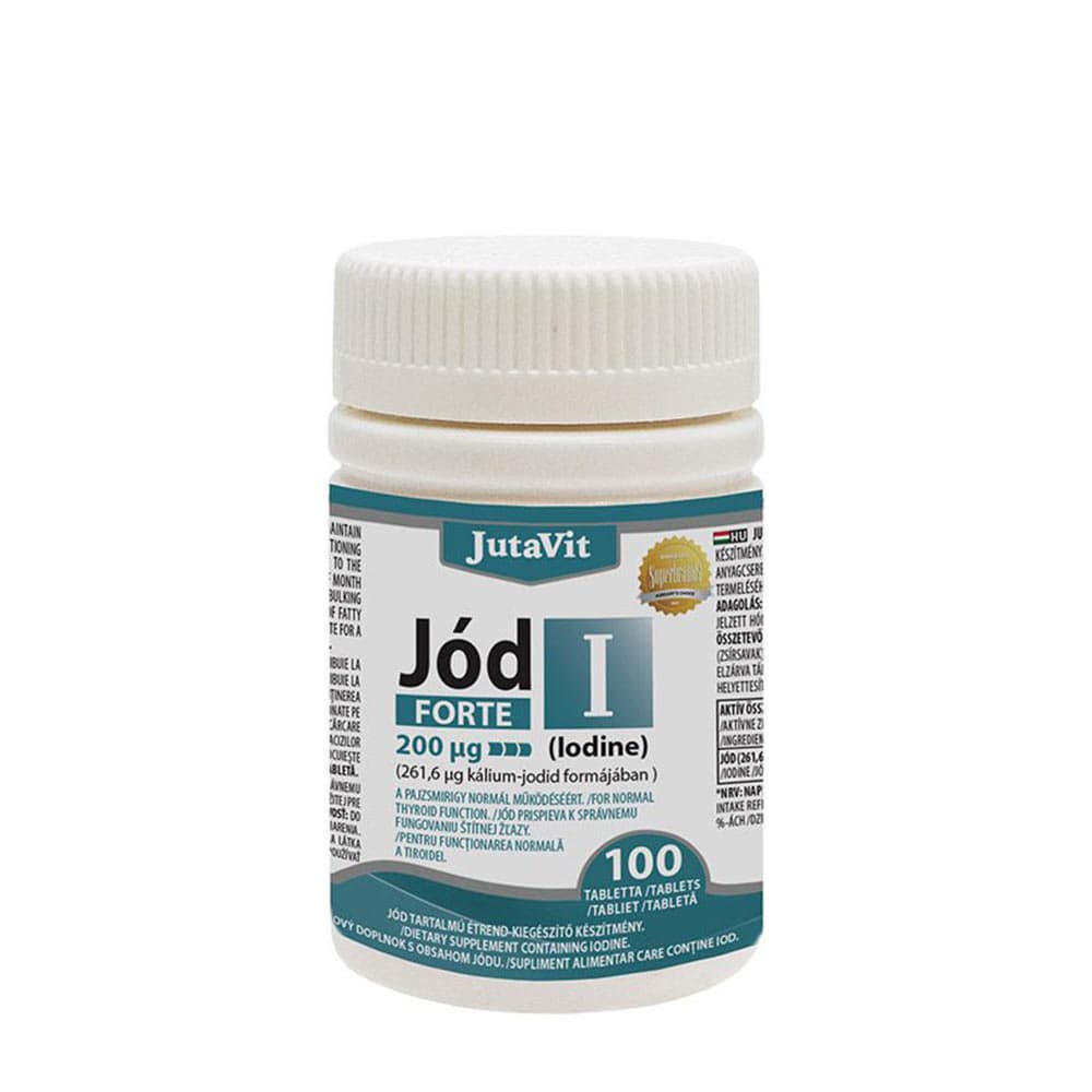 Jutavit - Iodine Forte - 200mcg - 100 tabletter
