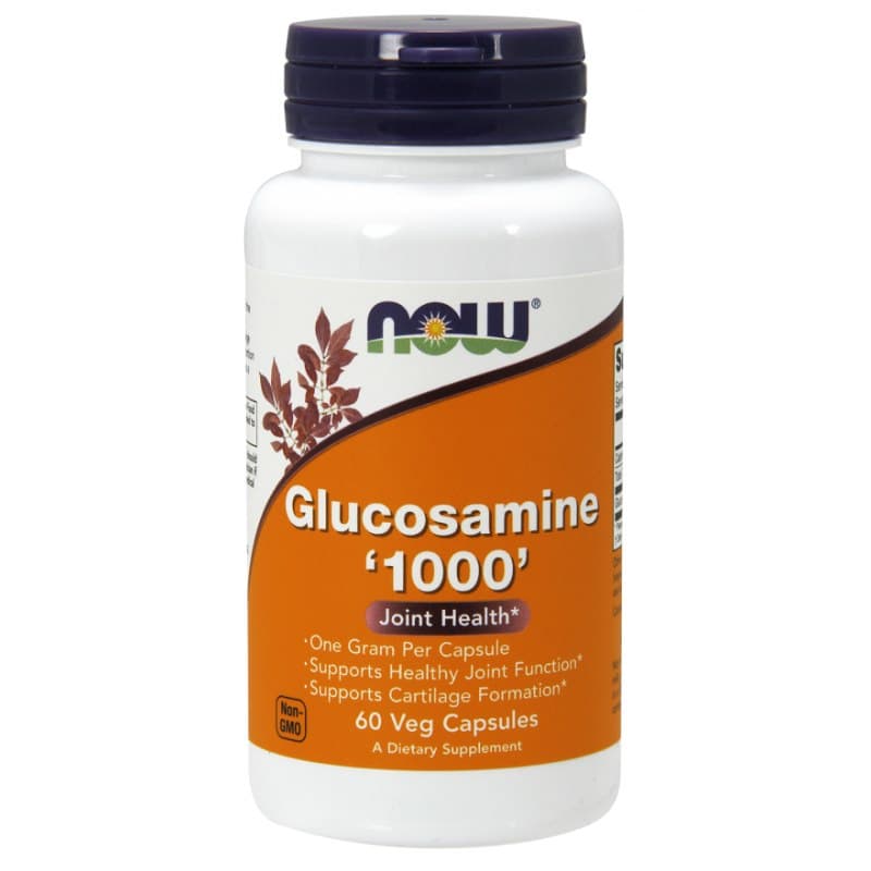 NOW Foods Glucosamine Joint Health 1000 mg - 60 kapslar – NOW Foods förpackning