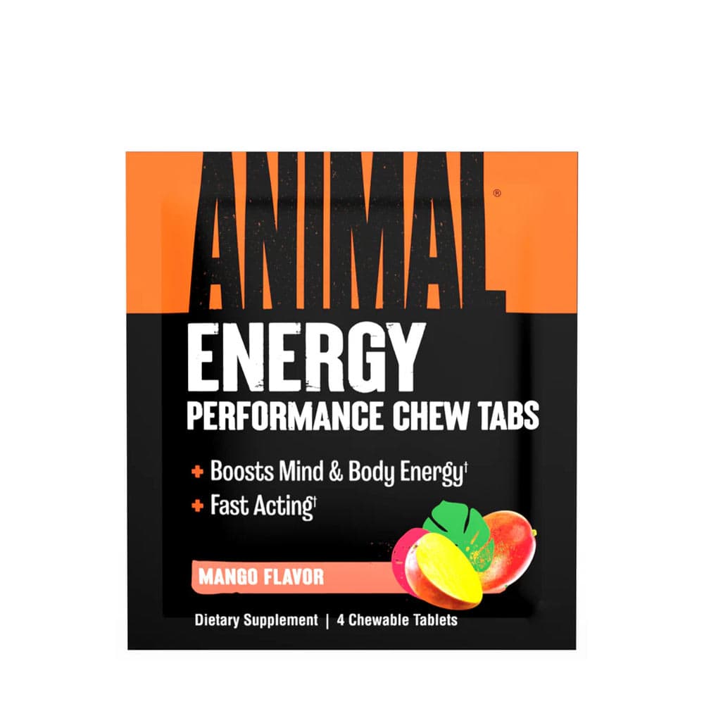 Universal Nutrition - Energy Gummies - 4 Tabs – Universal Nutrition förpackning