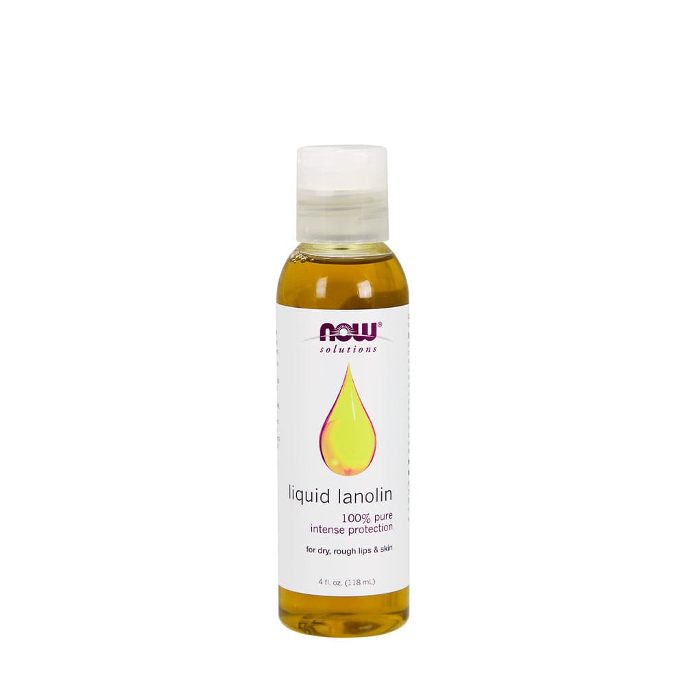 NOW Foods - Liquid Lanolin - 118ml – NOW Foods förpackning