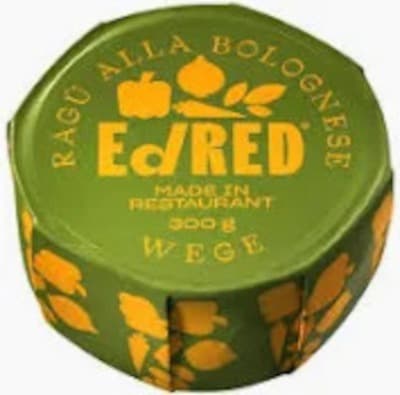 EdRED Ragu Alla Bolognese Wege 300 g – EdRED förpackning