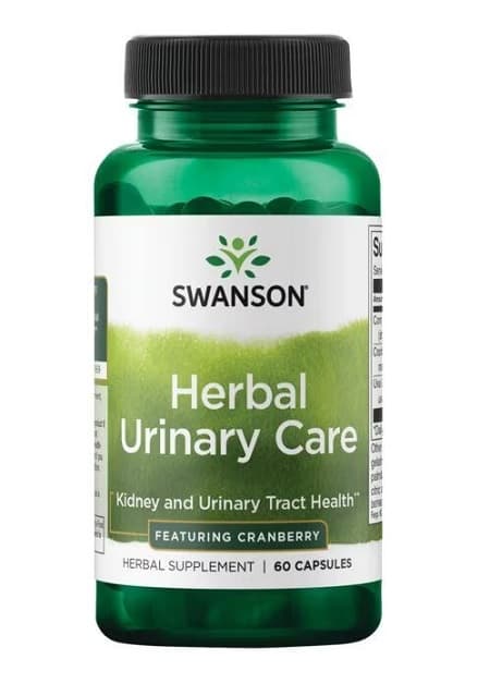 Swanson Herbal Urinary Care 60 kapslar – Swanson förpackning