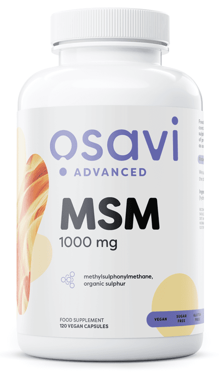 Osavi Advanced MSM 1000mg - 120 vegetabiliska kapslar