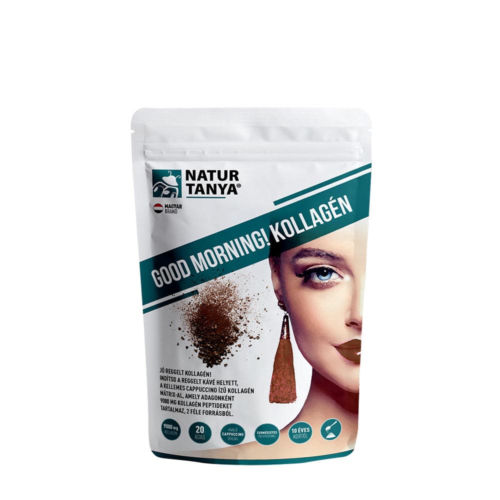 Natur Tanya - Good Morning Collagen Cappuccino - 20 Portioner – Natur Tanya förpackning