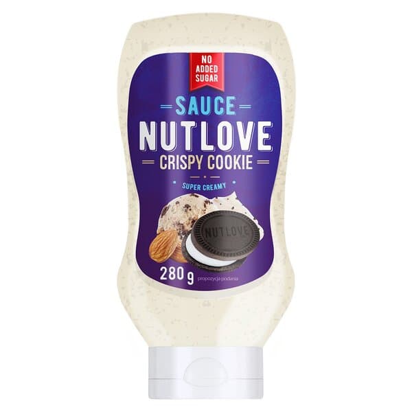 Allnutrition - Crispy Cookie Sauce - 280ml – Allnutrition förpackning