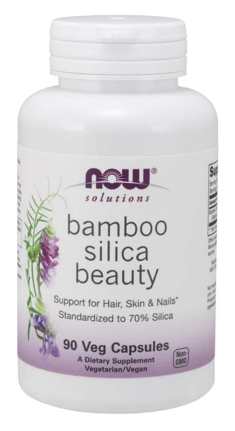 NOW Foods Bamboo Silica Beauty 90 Vcaps – NOW Foods emballage