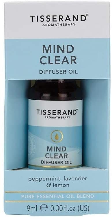 Tisserand Aromatherapy Mind Clear doftolja för diffusor 9ml – Tisserand Aromatherapy förpackning
