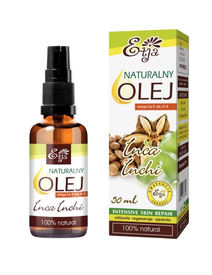 Etja - Inca Inchi Oil - 50ml – Etja förpackning