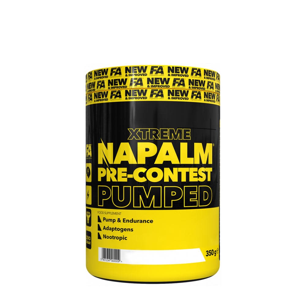 FA - Fitness Authority - Xtreme Napalm Pre-Contest Pumped – FA förpackning