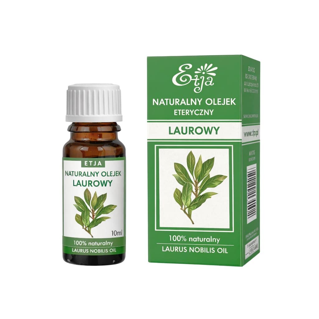 Etja - Natural Essential Oil - Bay Laurel 10ml – Etja förpackning