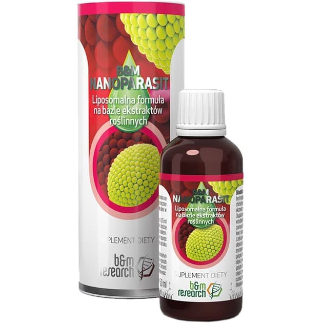 B&M - Nanoparasti - 50 ml – B&M förpackning