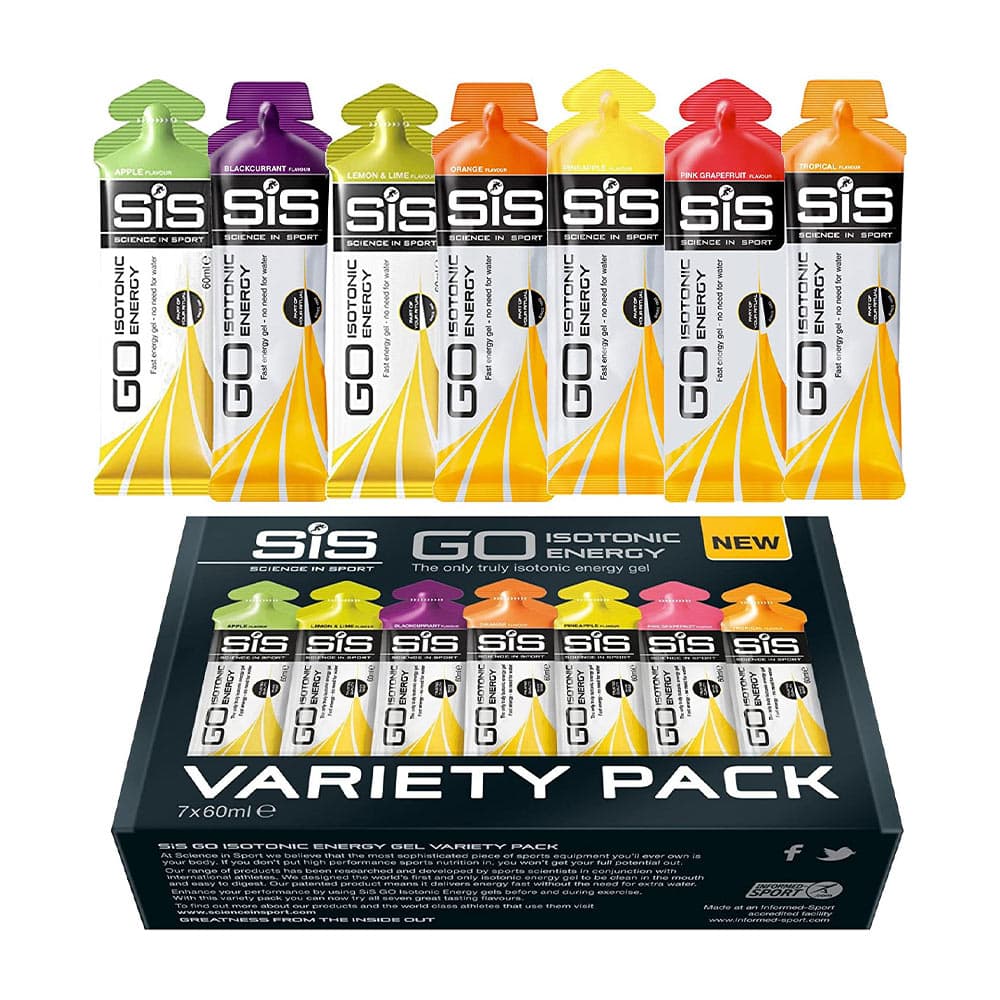 Science In Sport GO Isotonic Energy Gel – Science In Sport förpackning