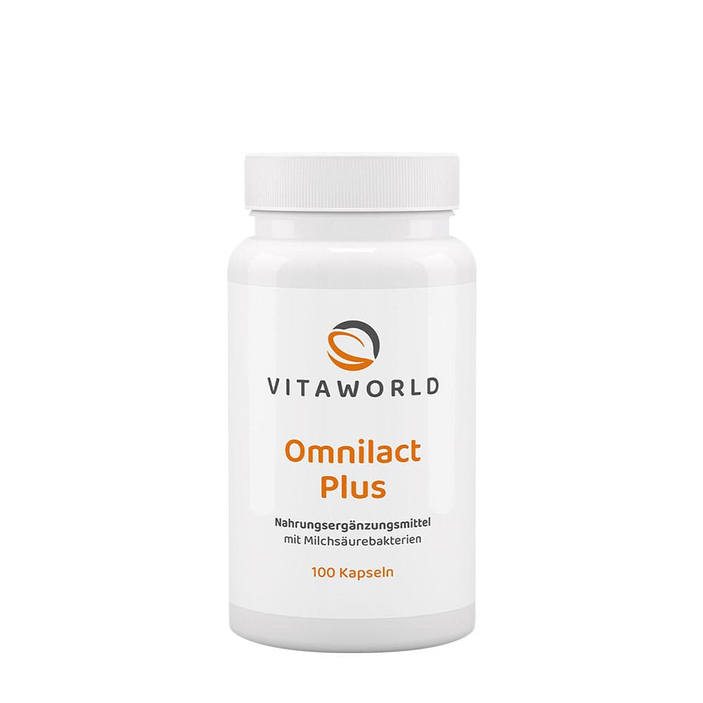 Vitaworld - Omnilact Plus - 100 capsules – Vitaworld emballage