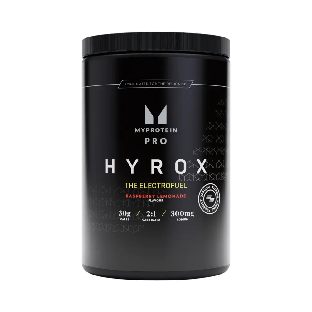 Myprotein Myvegan Pro X Hyrox: The Electrofuel – Hallon & Citron – Myprotein (MYVEGAN) förpackning