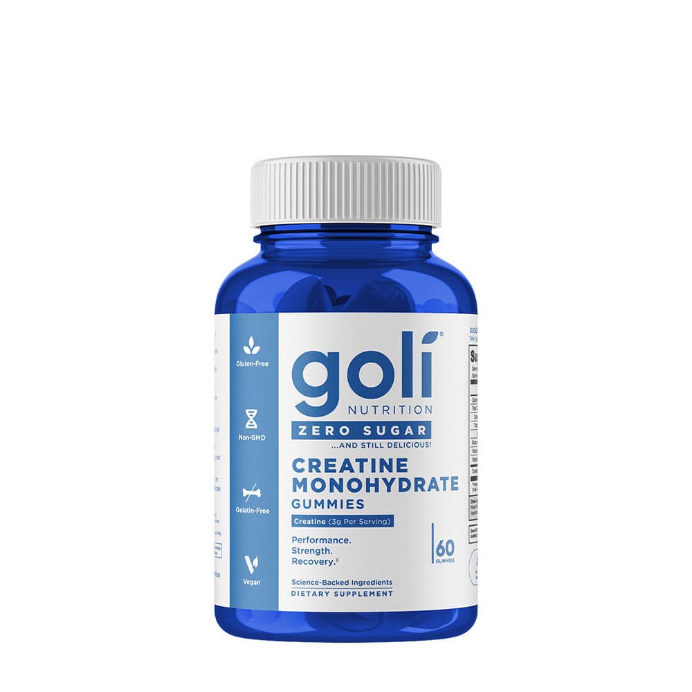 Goli Nutrition - Gummies Créatine Monohydrate - 60 Gummies – Goli Nutrition emballage