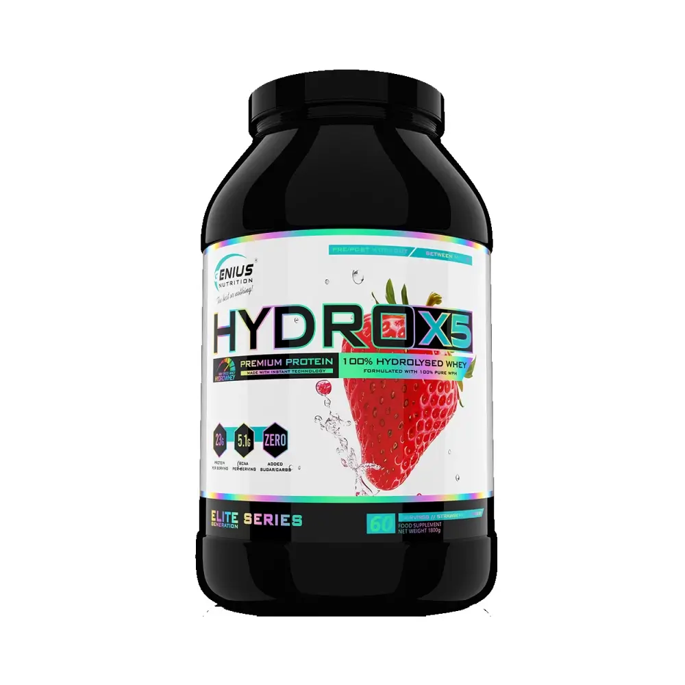Genius Nutrition - Hydro-X5 – Genius Nutrition Verpackung