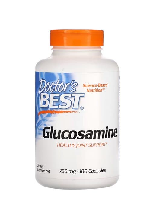 Doctor's Best - Glucosamine - 180 kapslar – Doctor's Best förpackning