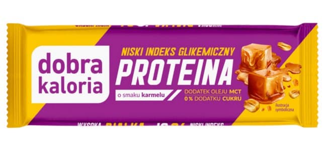 Kubara - Low Gi Protein Bar Caramel 45g | Dobra Kaloria – Dobra Kaloria Verpackung