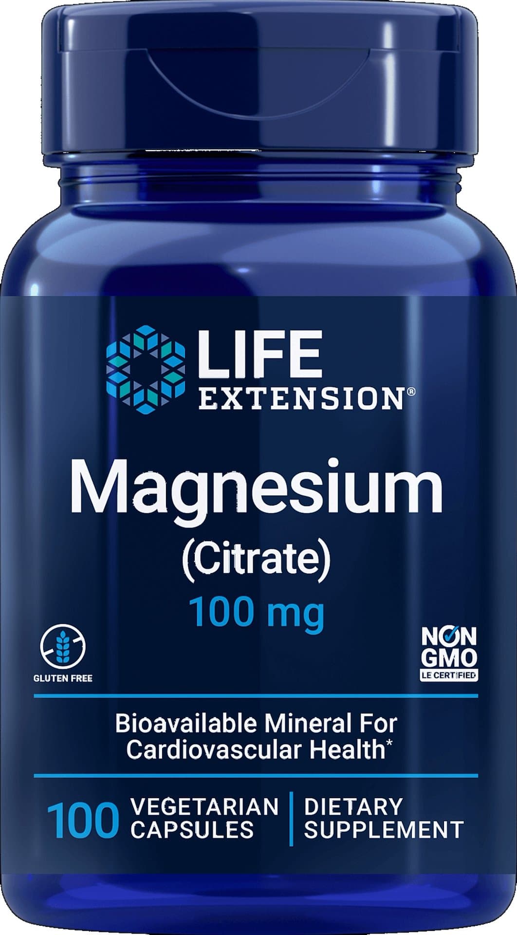 Life Extension - Magnesium Citrate 120 Kapseln – Life Extension Verpackung