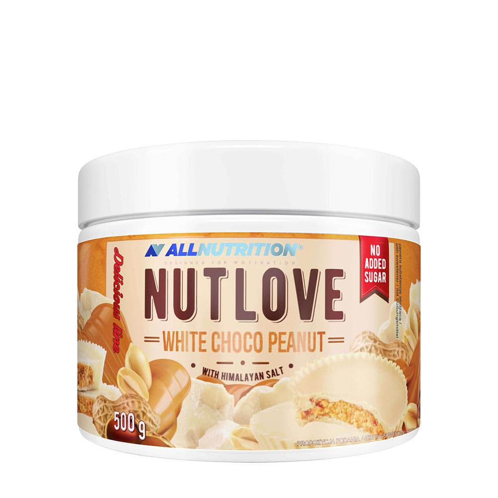 Allnutrition White Chocolate Peanut - 500g proteïnepoeder – Allnutrition verpakking