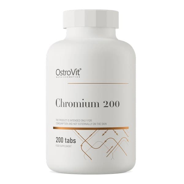 OstroVit Chromium 200 - Kapslar med Krompikolinat – OstroVit förpackning