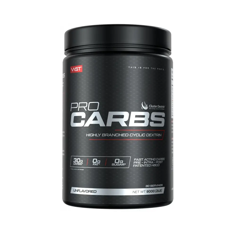 VAST Pro Carbs Unflavoured – VAST förpackning