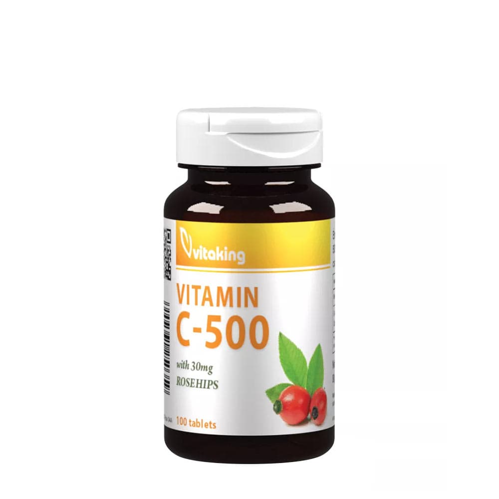 Vitaking - Vitamin C-500 Med Nypon - 100 Tabletter – Vitaking förpackning
