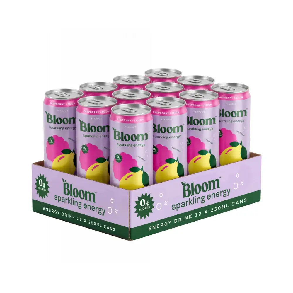Bloom Sparkling Energy – Bloom förpackning