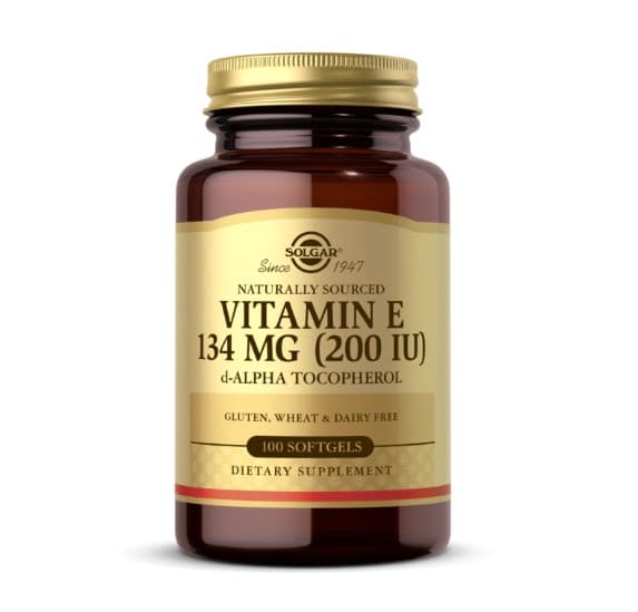 Solgar - Vitamin E - 200IU - 100 Sgels – Solgar förpackning