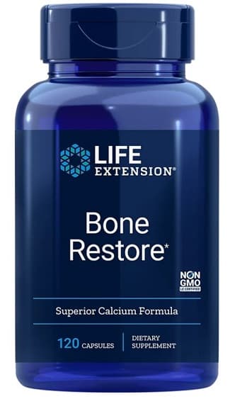 Life Extension - Bone Restore - 120 Kapseln – Life Extension Verpackung