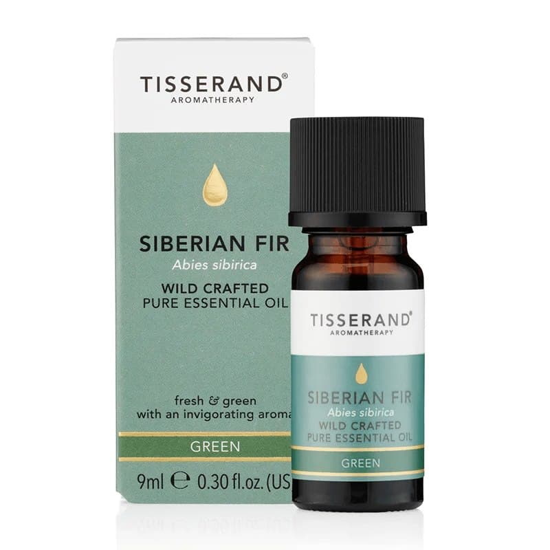 Tisserand Aromatherapy Sibirisk ädelgran eterisk olja 9ml – Tisserand Aromatherapy förpackning