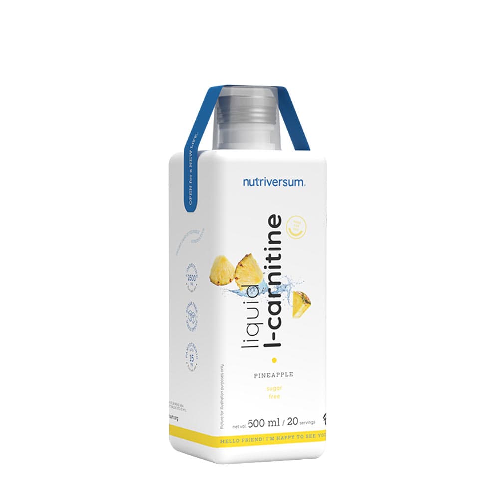 Nutriversum - Liquid L-Carnitine 1000 mg, vloeibaar – Nutriversum verpakking