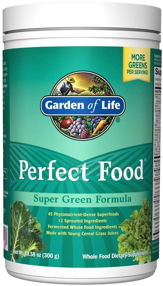 Garden of Life - Perfect Food Super Green Formula 300 g pulver