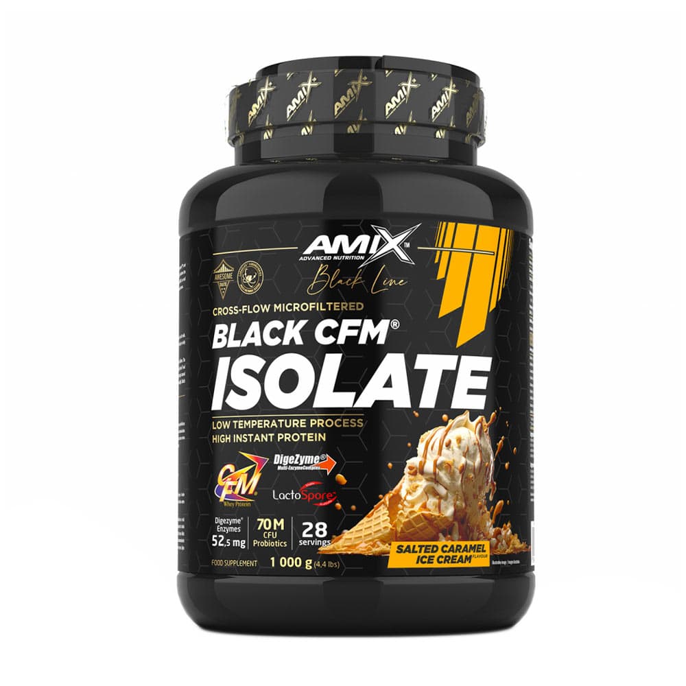 Amix - Black Cfm Isolate – Amix förpackning