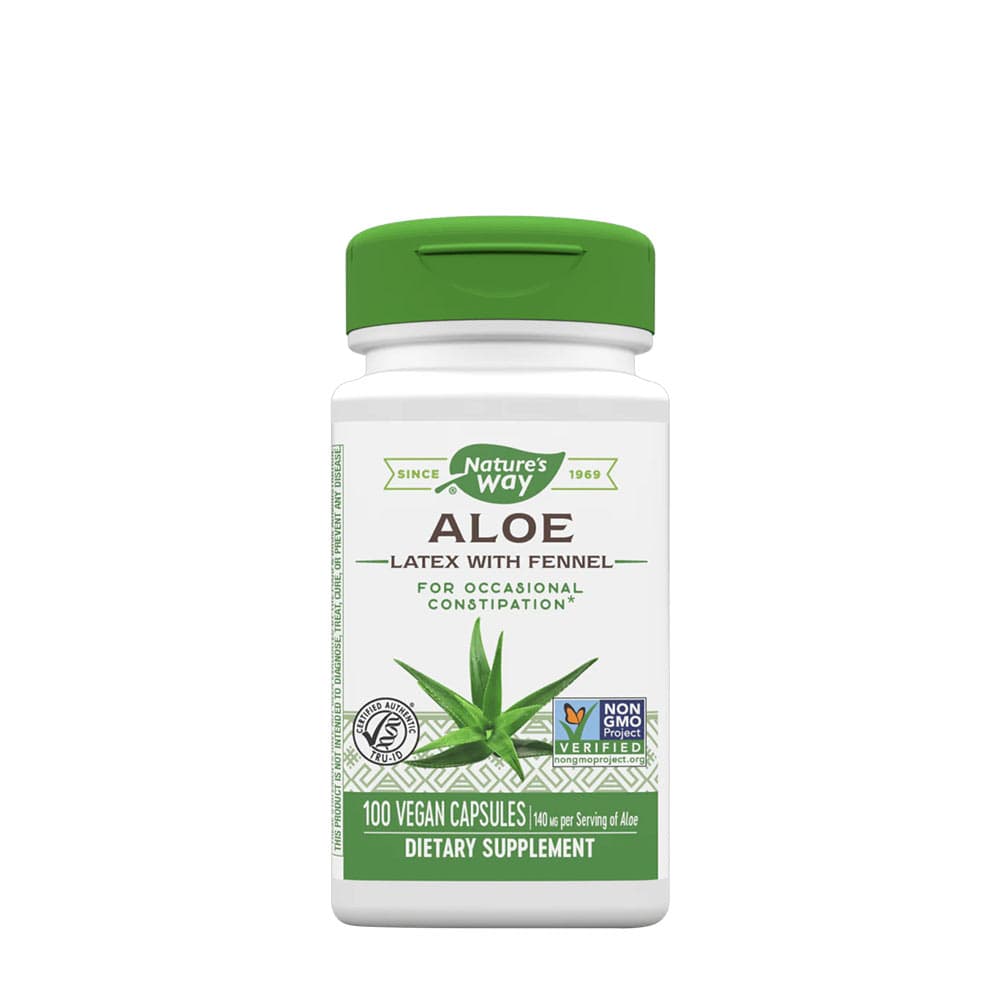 Nature's Way - Aloe - 100 kapslar – Nature's Way förpackning