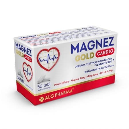 Alg Pharma Magnez Gold Cardio 50 tabletas
