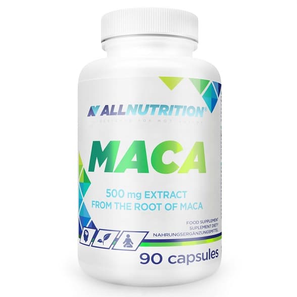 Allnutrition Maca 500mg – 90 capsules – Allnutrition verpakking
