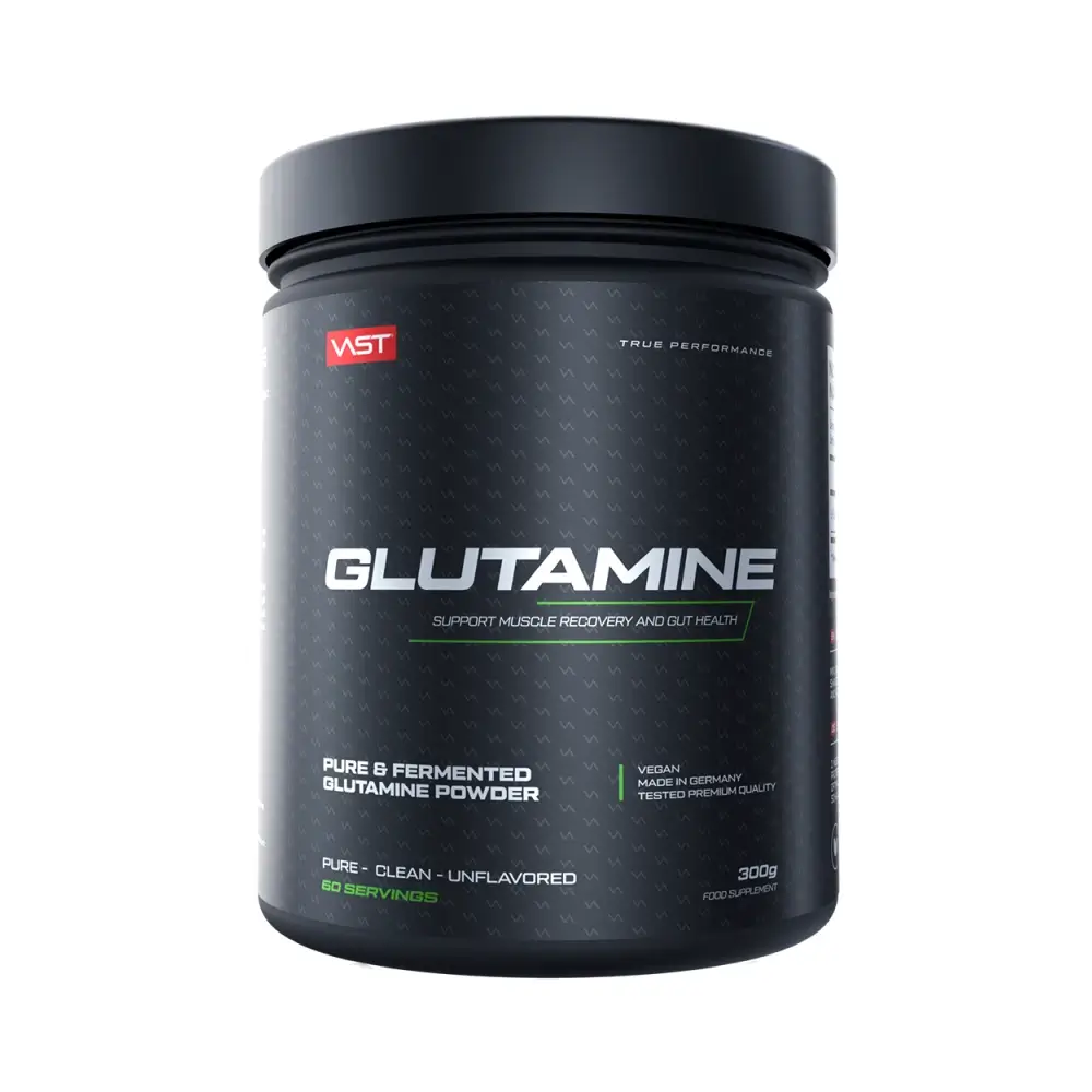 Vast Glutamine Unflavoured 300g – VAST förpackning