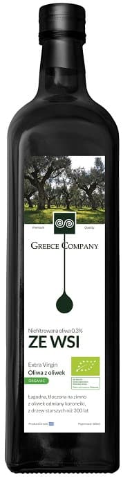 Greece Company - Extra Virgin Olive Oil - 500ml – Greece Company förpackning