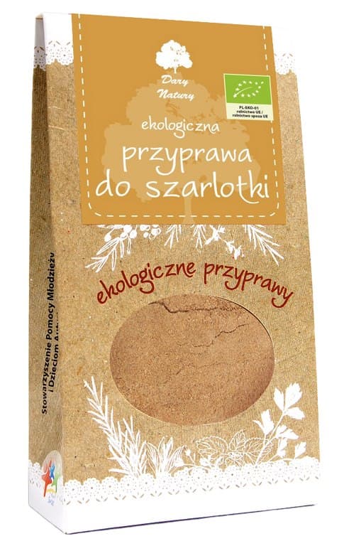 Dary Natury - Organic Apple Pie Spice Mix - 50g – Dary Natury verpakking