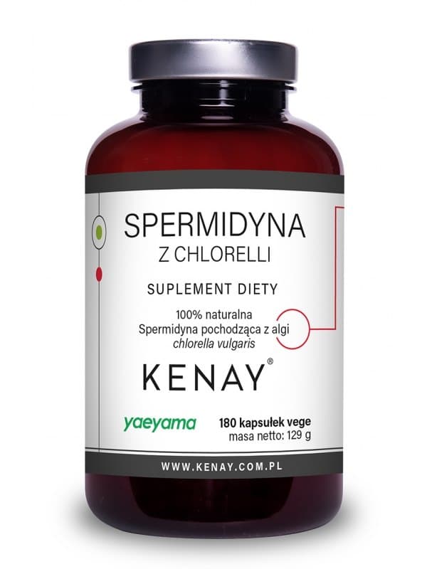 Kenay - Spermidine Chlorella - 180 kapslar