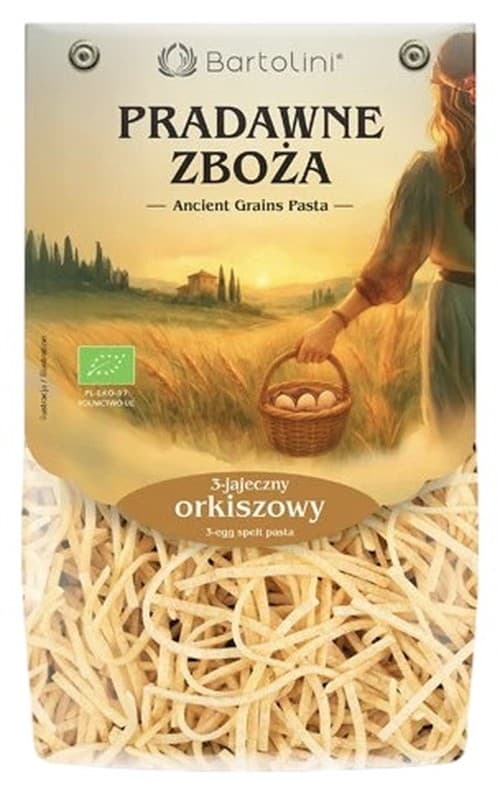 Bartolini - Ökologische Dinkel-Ei-Nudeln 250g