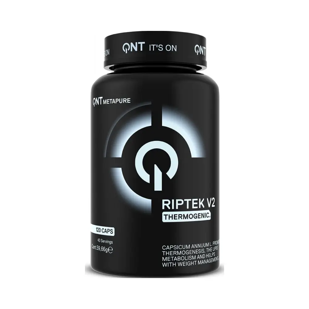Qnt Riptek V2 Thermogenic - Estándar - 120 Cápsulas – QNT empaque
